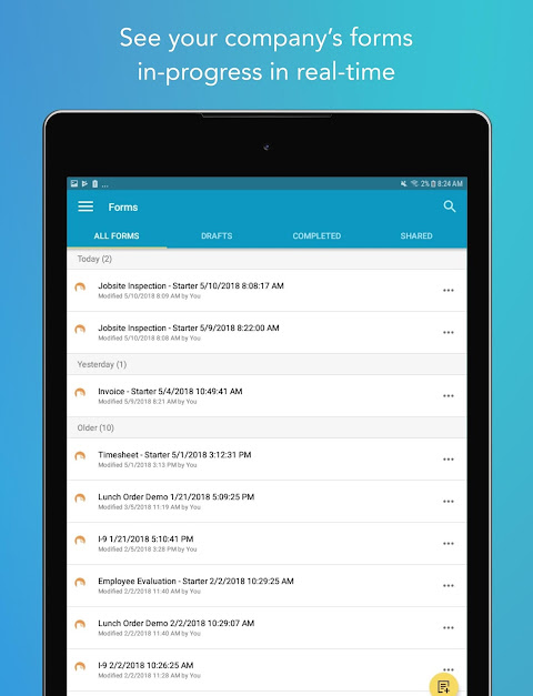 GoFormz Mobile Forms & Reports app screenshot 7