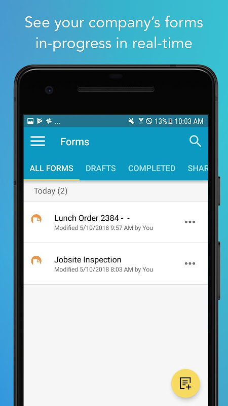 GoFormz Mobile Forms & Reports app screenshot 8
