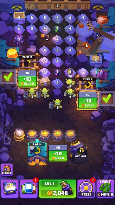 Gold & Goblins: Idle Merger app screenshot 7