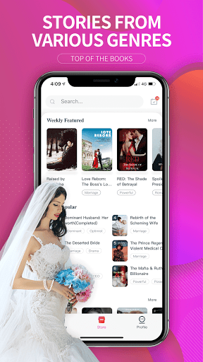 GoodNovel – Web Novel, Fiction app screenshot 5