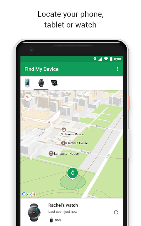 Google Find My Device app screenshot 4