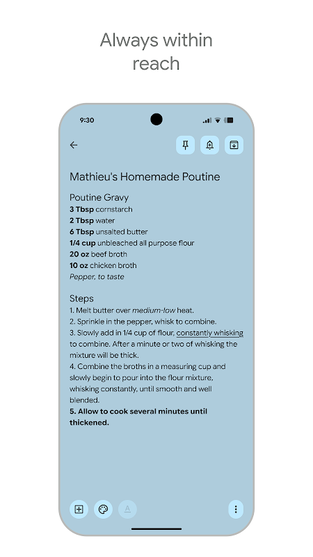 Google Keep – Notes and Lists app screenshot 2