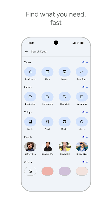 Google Keep – Notes and Lists app screenshot 4