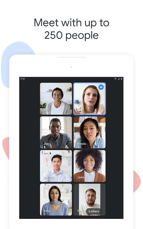 Google Meet app screenshot 3