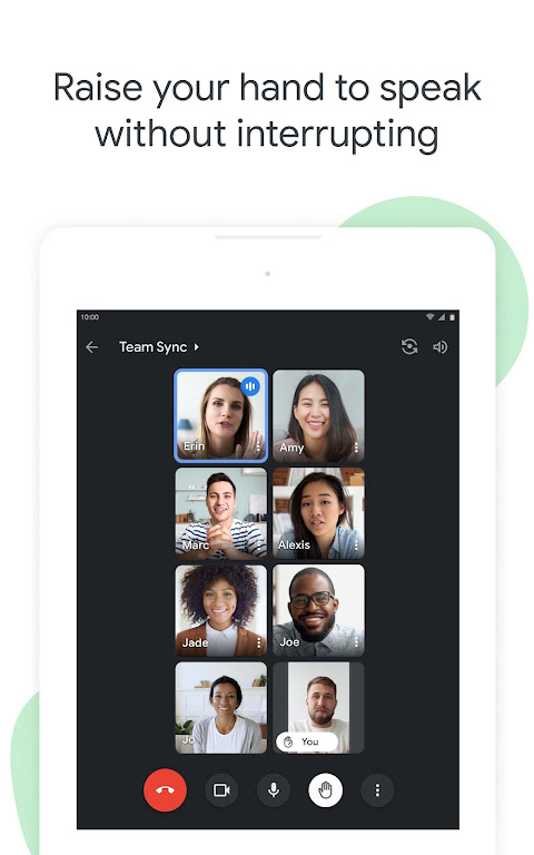 Google Meet app screenshot 5