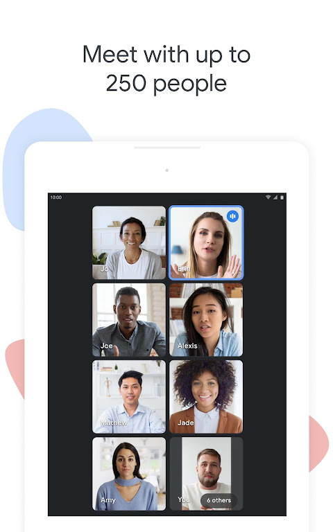 Google Meet app screenshot 8