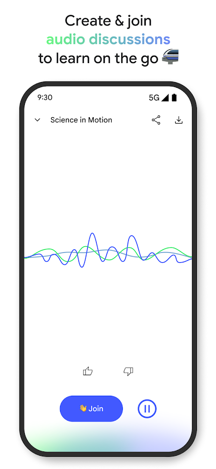 Google NotebookLM app screenshot 5