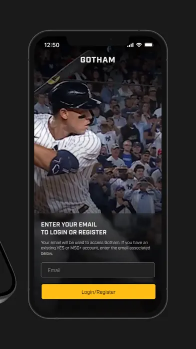 Gotham Sports app screenshot 2