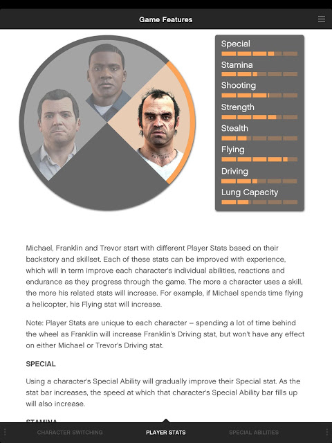 Grand Theft Auto V: The Manual app screenshot 4