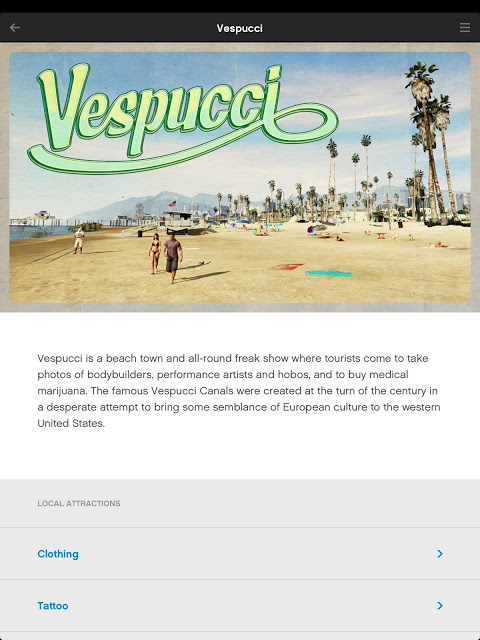 Grand Theft Auto V: The Manual app screenshot 6