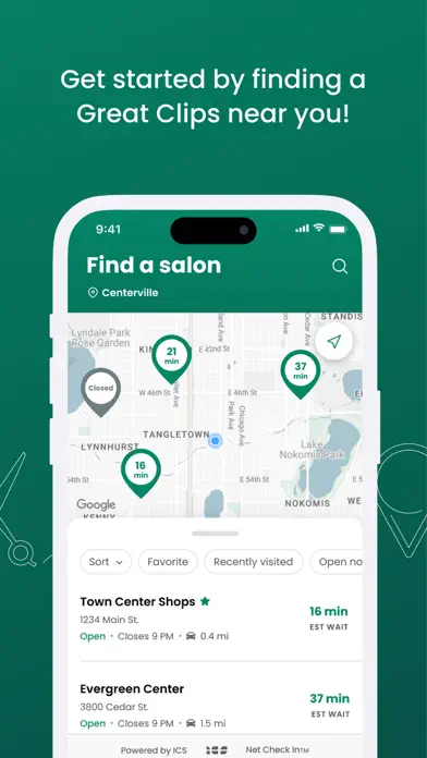 Great Clips app screenshot 2