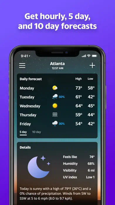 Great Weather app screenshot 2