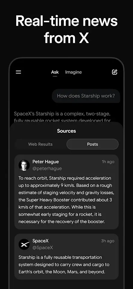 Grok app screenshot 7