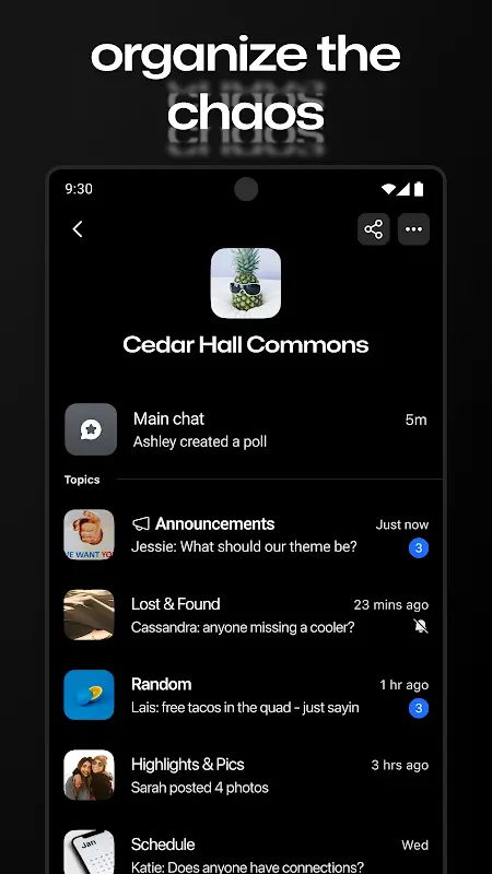 GroupMe app screenshot 3