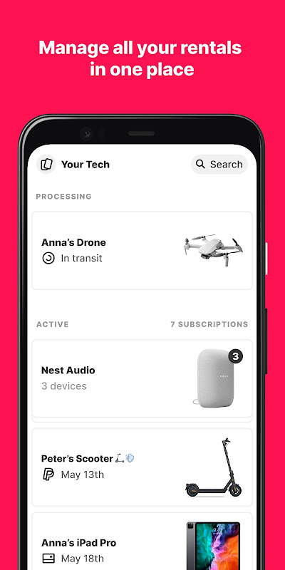 Grover – rent tech flexibly app screenshot 3