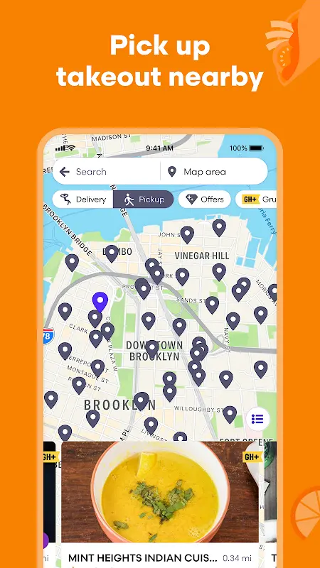 Grubhub: Food Delivery app screenshot 1