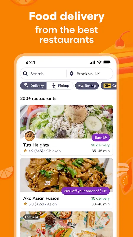 Grubhub: Food Delivery app screenshot 4