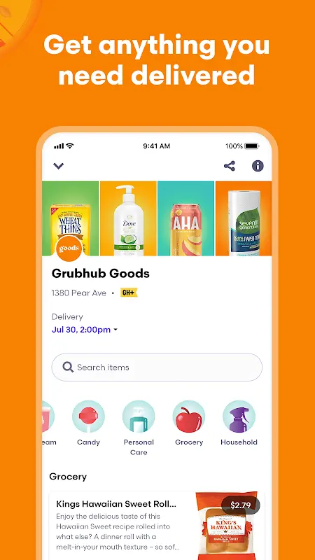 Grubhub: Food Delivery app screenshot 6