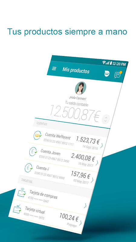 Grupo Cajamar app screenshot 1