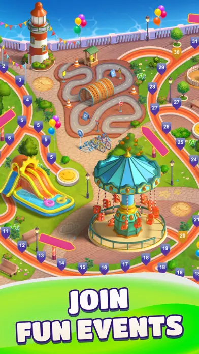 Gummy Drop! Match 3 & Travel app screenshot 5