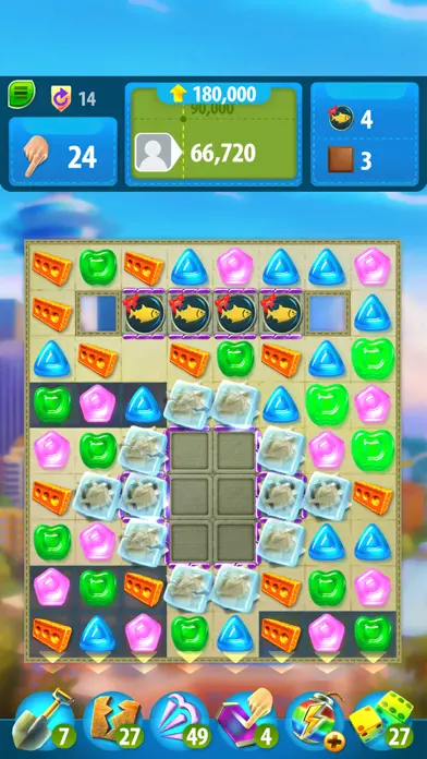 Gummy Drop! Match 3 to Build app screenshot 6