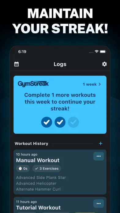 GymStreak: AI Personal Trainer app screenshot 8