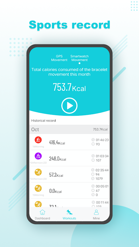 H Band app screenshot 5