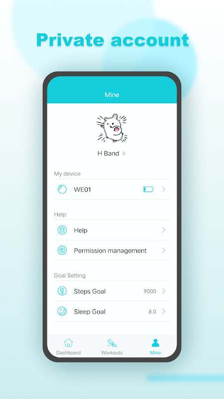 H Band app screenshot 6