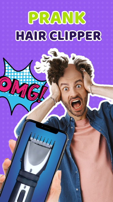 Hair Clipper Prank, Fart Sound app screenshot 2