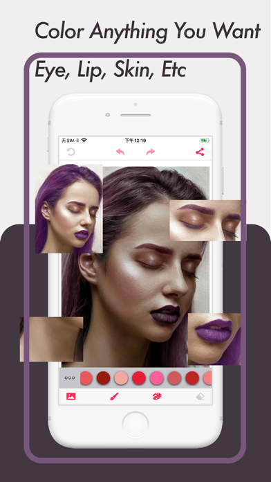 Hair Color Changer: Hairstyles app screenshot 3