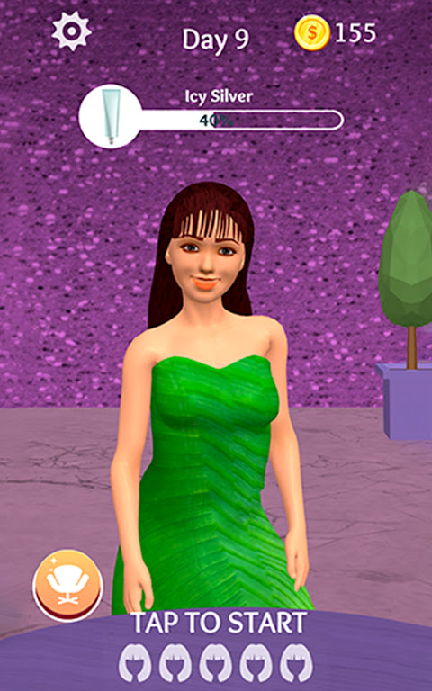 Hair Dye app screenshot 1