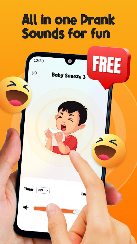 Haircut prank, air horn & fart app screenshot 4