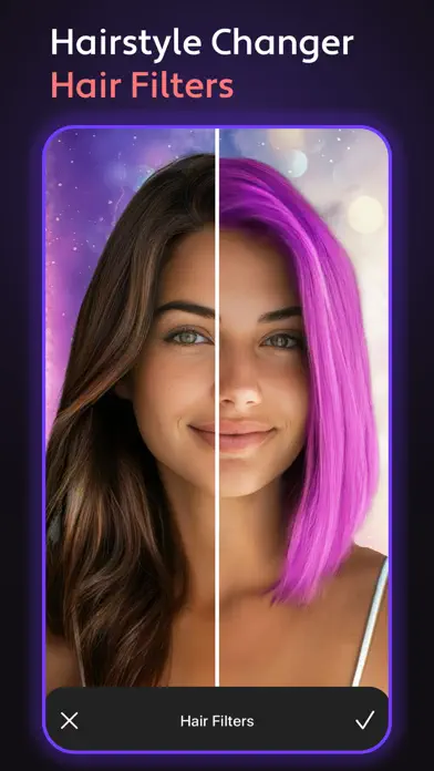 HairHunt: AI Hairstyle Try-On app screenshot 2