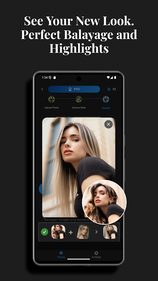 HairLook: AI Hairstyle Try On app screenshot 5
