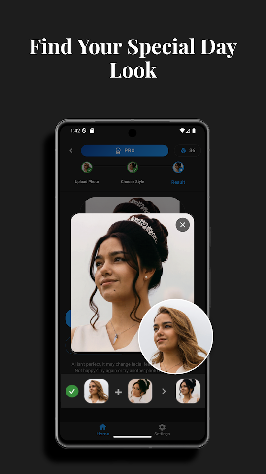 HairLook: AI Hairstyle Try On app screenshot 6