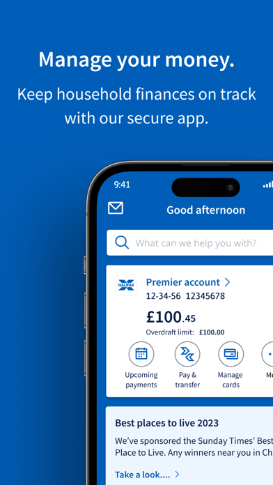 Halifax Mobile Banking app screenshot 1