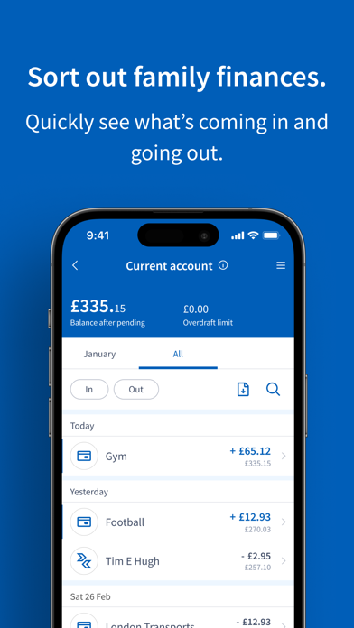 Halifax Mobile Banking app screenshot 2
