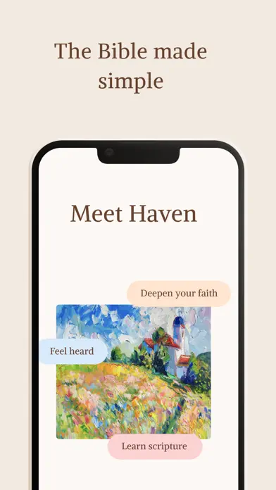 Haven – Chat Bible app screenshot 1