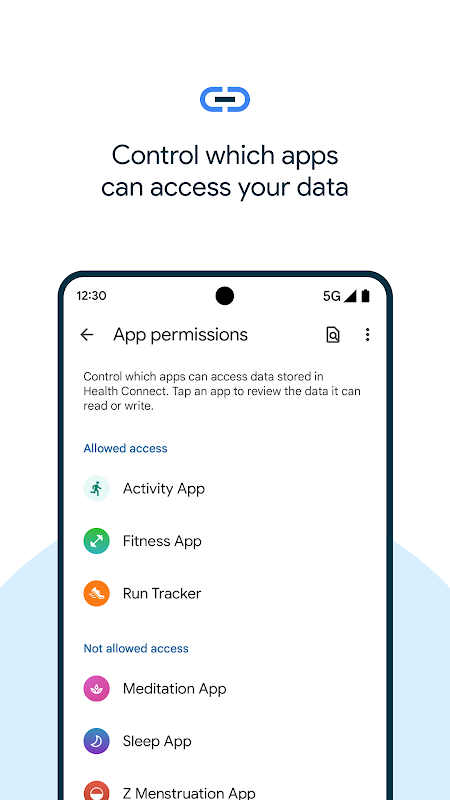 Health Connect app screenshot 1