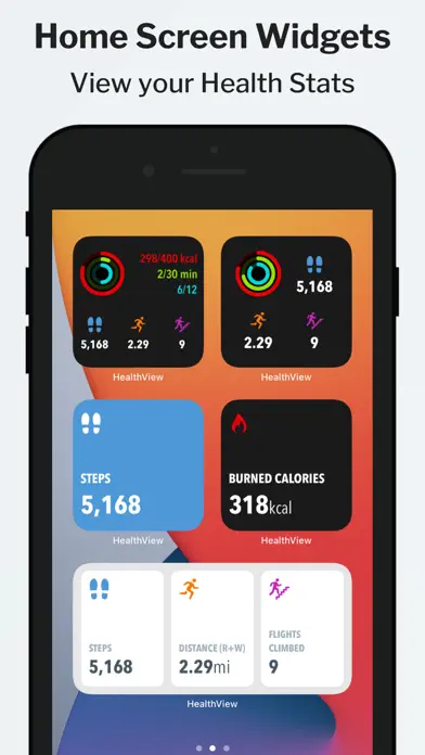 Health View app screenshot 3