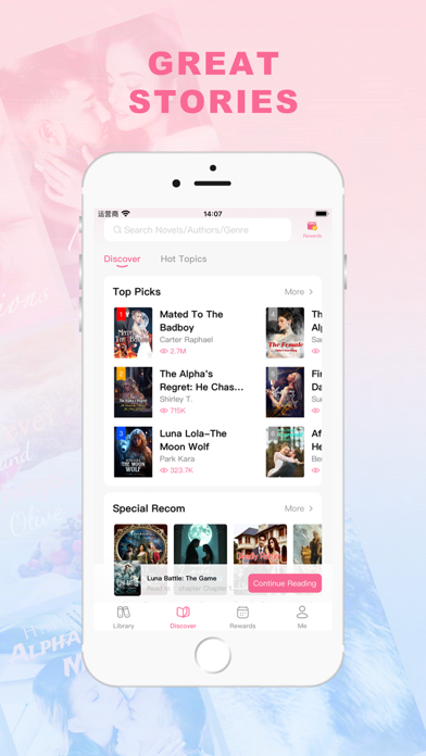 HeyNovel app screenshot 2