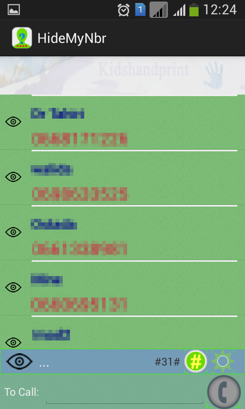 Hide My phone number app screenshot 4