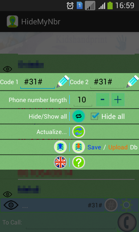Hide My phone number app screenshot 6