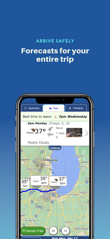 Highway Weather app screenshot 1