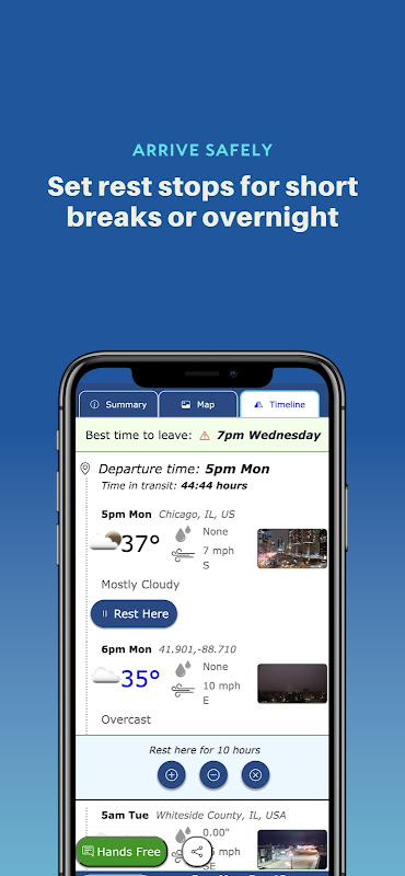 Highway Weather app screenshot 2