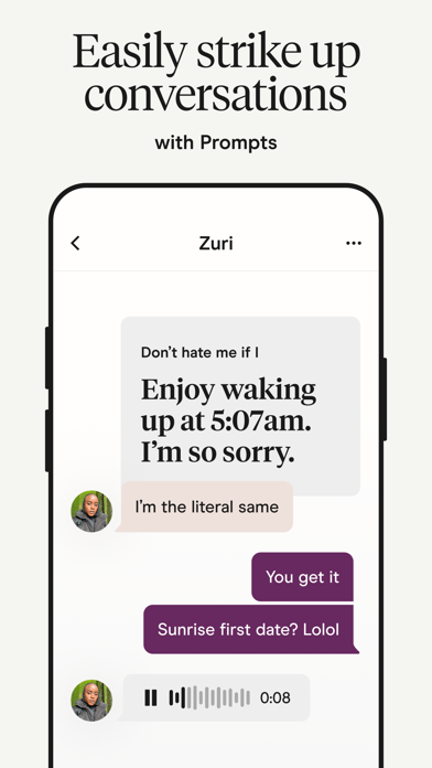 Hinge Dating App: Match & Date app screenshot 5