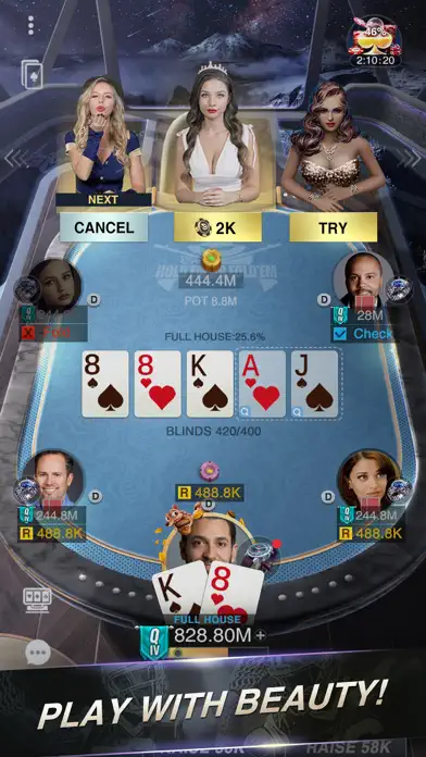 Holdem or Foldem – Texas Poker app screenshot 2