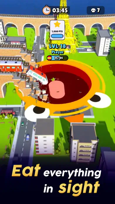 Hole.io app screenshot 1