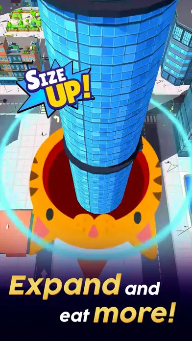 Hole.io app screenshot 2