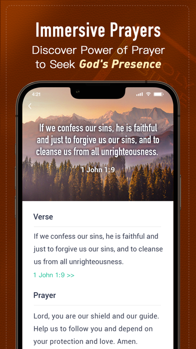 Holy Bible, KJV Bible + Audio app screenshot 7